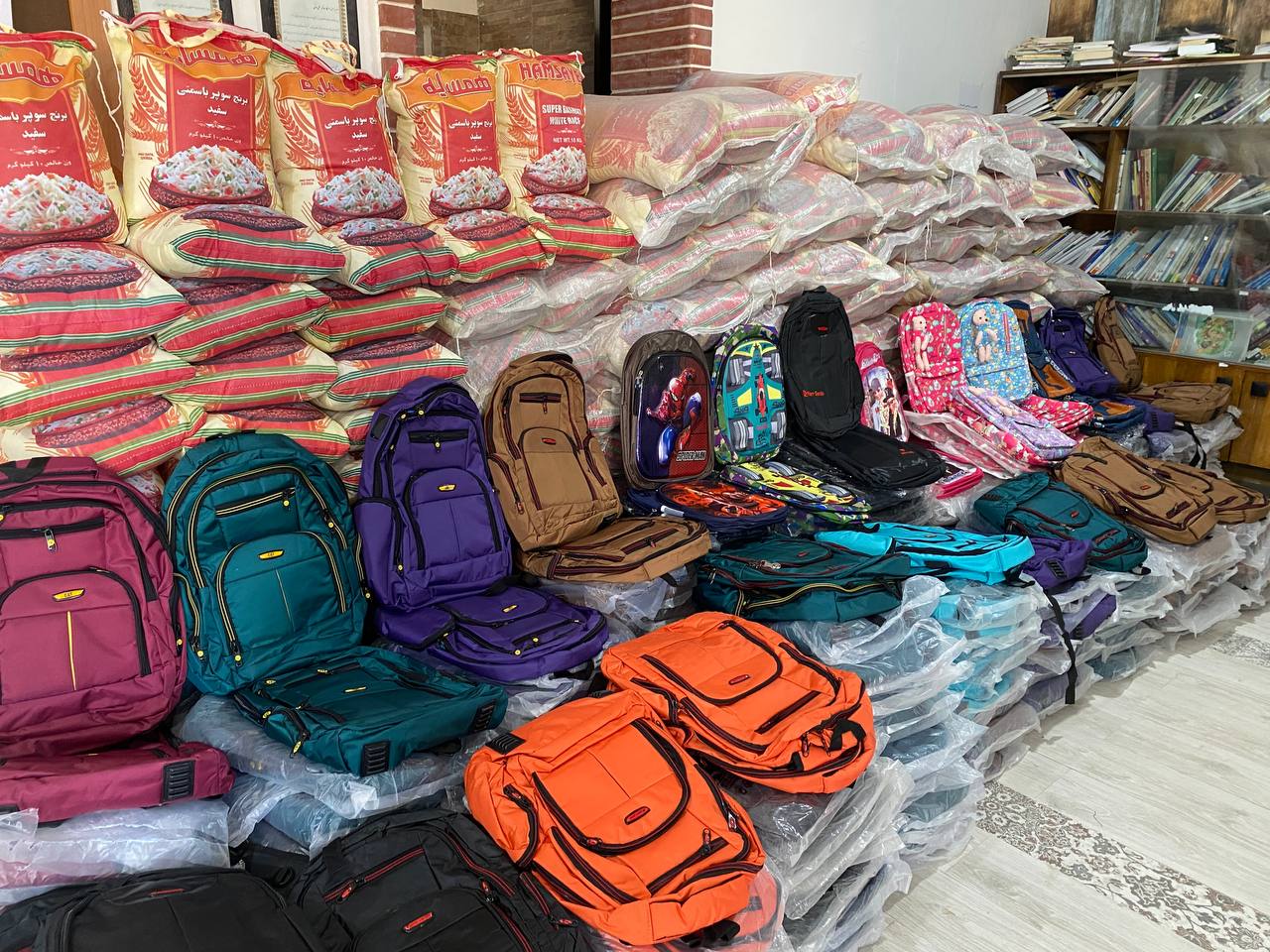 توزیع سبدکالای معیشتی برای فرزندان تحت پوشش